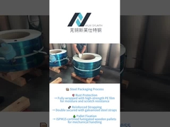 स्टील पैकेजिंग प्रक्रिया