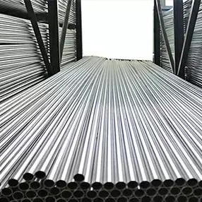 ASTM 240 316L स्टेनलेस स्टील वेल्डेड पाइप NO.4 8K सतह 6000mm लंबाई