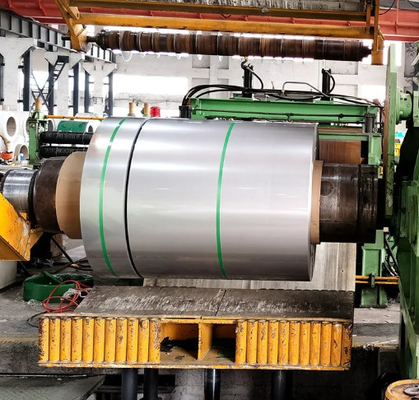 लंबाई 1000mm-6000mm स्टेनलेस स्टील कोल्ड रोल्ड कॉइल मोटाई 0.3mm-3.0mm निर्माण में
