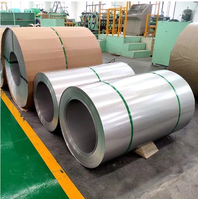 लंबाई 1000mm-6000mm स्टेनलेस स्टील कोल्ड रोल्ड कॉइल मोटाई 0.3mm-3.0mm निर्माण में