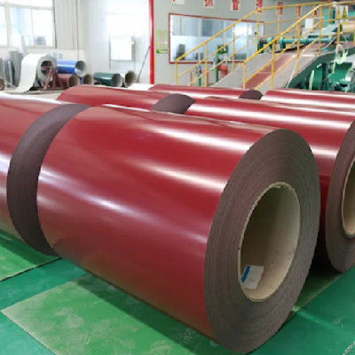 Prepainted Galvanized Steel Coil (PPGI) For Roofing, Wall Panels, Sandwich Panels And Construction Applications With Custom RAL Color Options