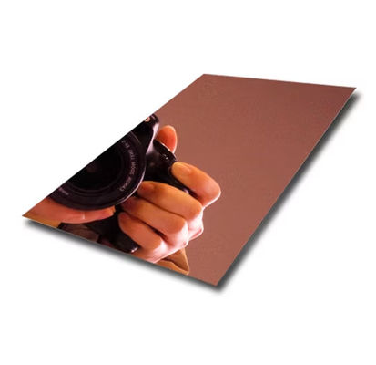 औद्योगिक अनुप्रयोगों के लिए मिरर फिनिश संक्षारण प्रतिरोधी कोल्ड रोल्ड स्टेनलेस स्टील प्लेट